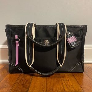 Beautiful Coach Nylon Tote
